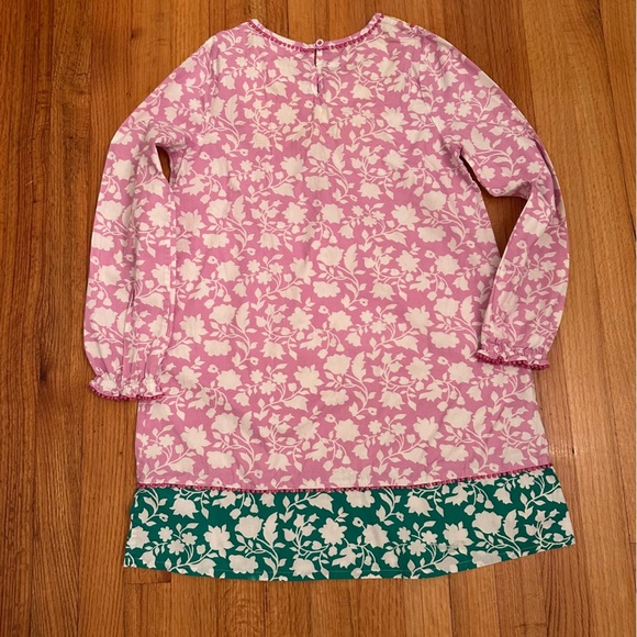 Mini Boden Floral Boho Cotton Dress Size 11-12yr #j6 - Picture 4 of 9